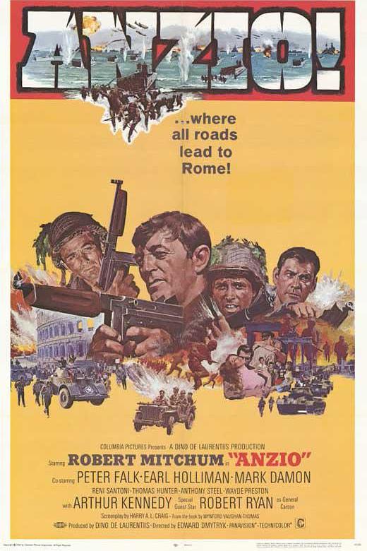 《血战安齐奥》电影封面