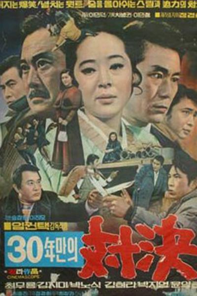 《三十年的较量》电影封面