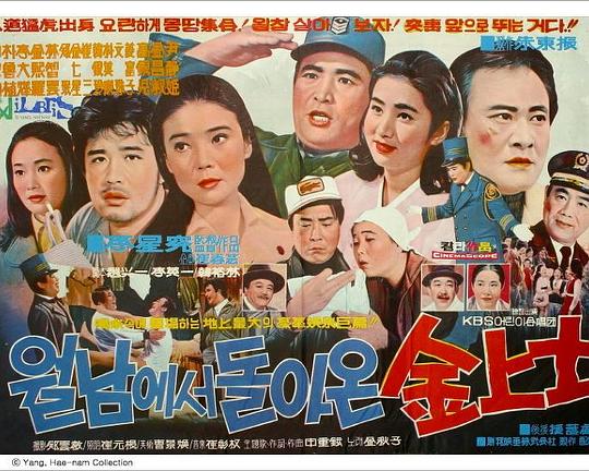 《越南归来的金上士》电影封面