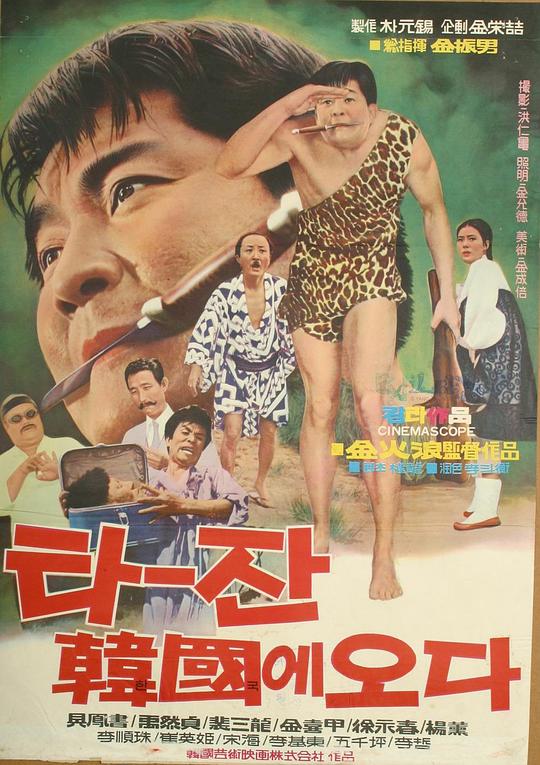 《泰山在韩国》电影封面