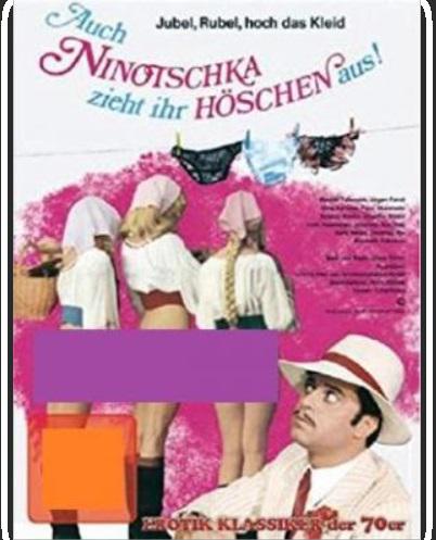 《尼诺奇卡也脱下了内裤》电影封面