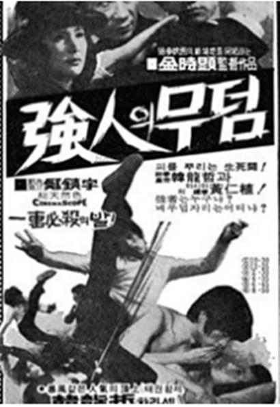 《强人的坟墓》电影封面