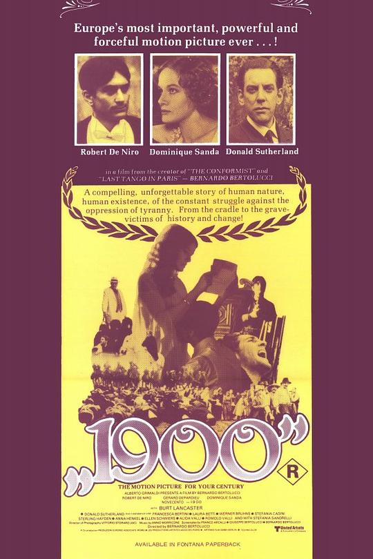 《一九零零》电影封面