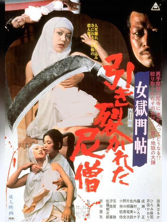 《女狱门帖 被撕裂的尼姑》电影封面