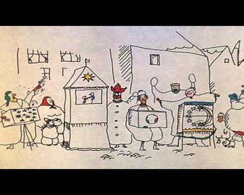 《旧盒子》动画封面