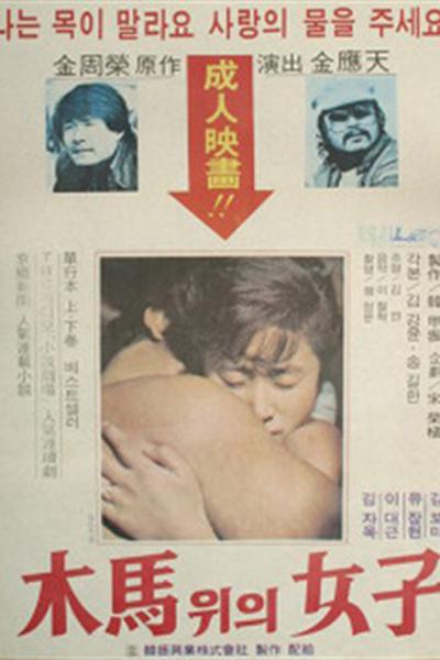 《骑着木马的女人》电影封面