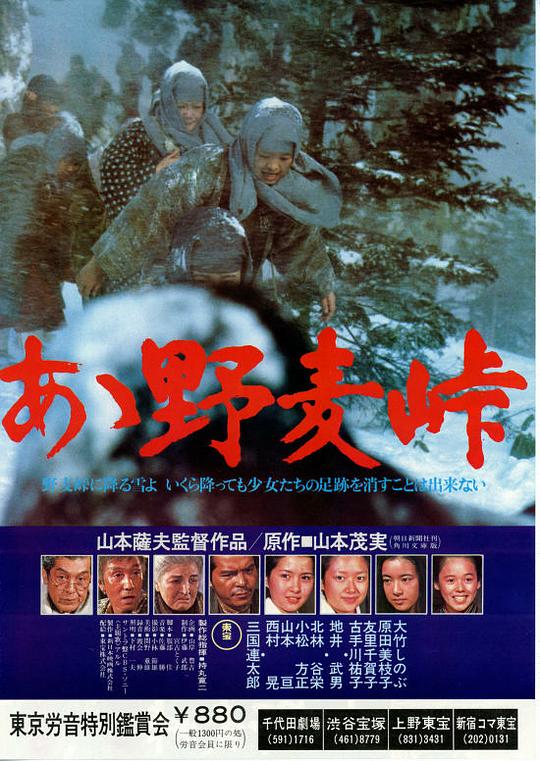 《啊！野麦岭》电影封面