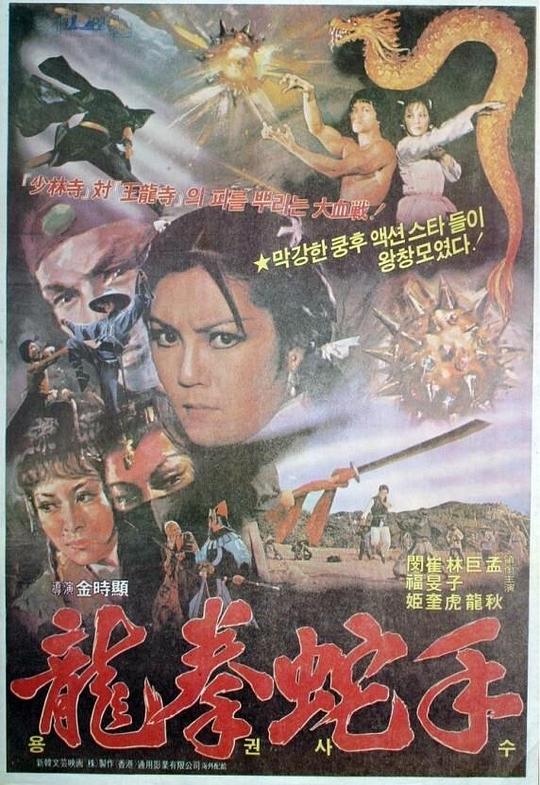 《龙拳蛇手》电影封面