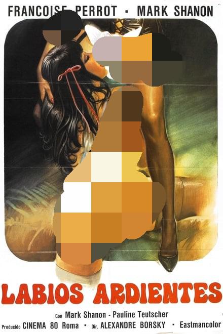 《贪婪的红唇》电影封面