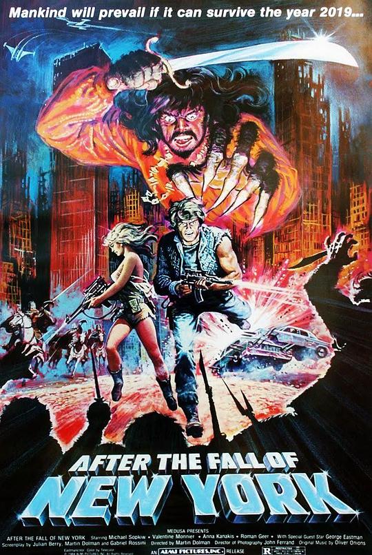 《2019：纽约陷落之后》电影封面