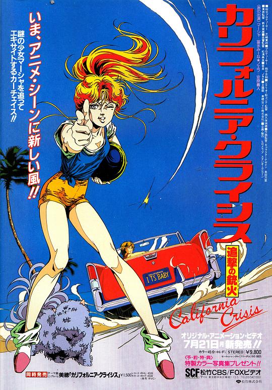《加州危机》动画封面