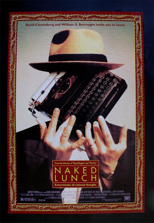 《裸体午餐》电影封面