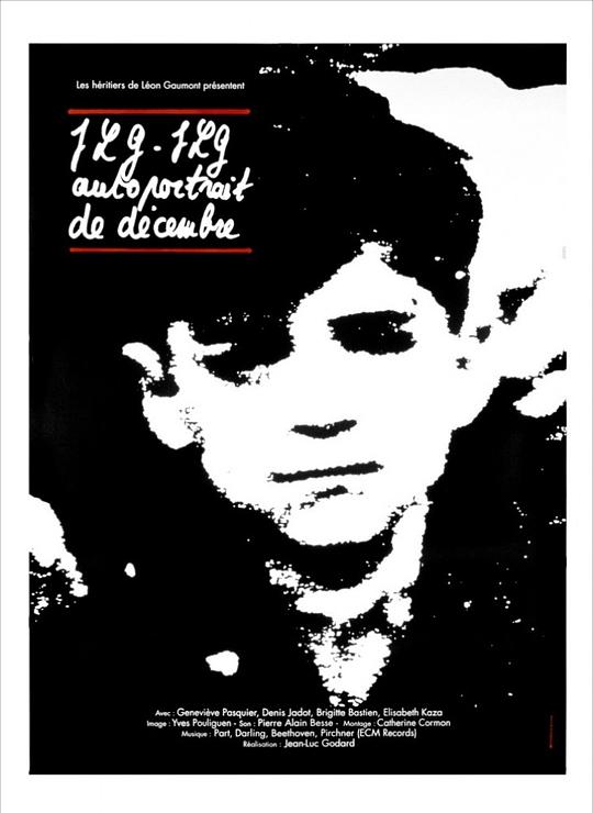 《戈达尔/戈达尔：十二月的自画像》纪录片封面