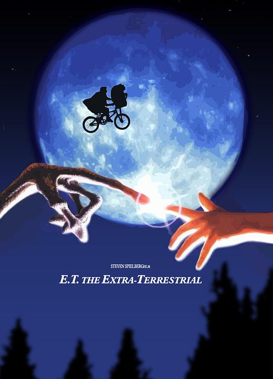 《E.T.外星人》电影封面