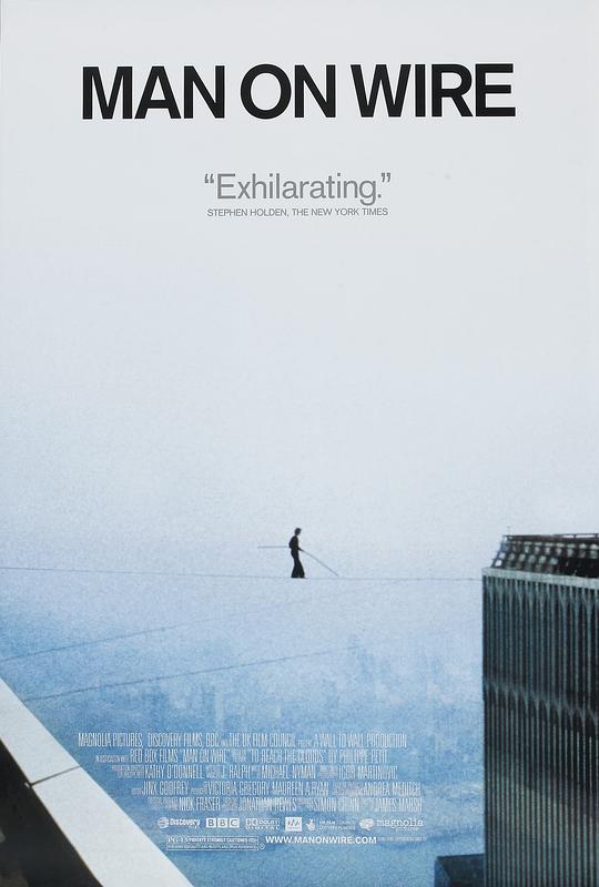 《走钢丝的人》纪录片封面