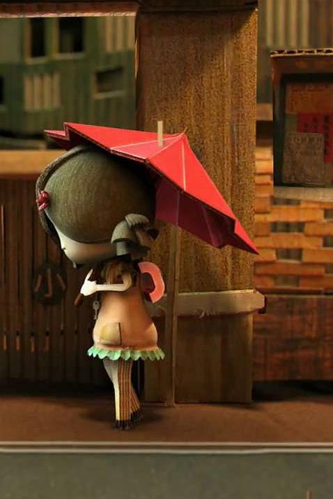 《透明的孤独》动画封面