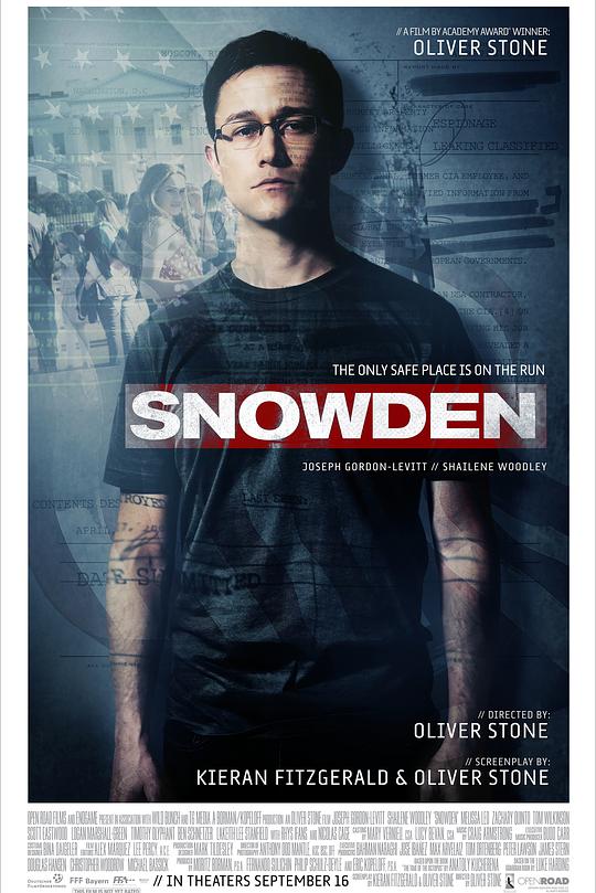 《斯诺登》电影封面