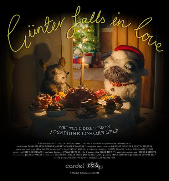 《Günter Falls in Love》动画封面