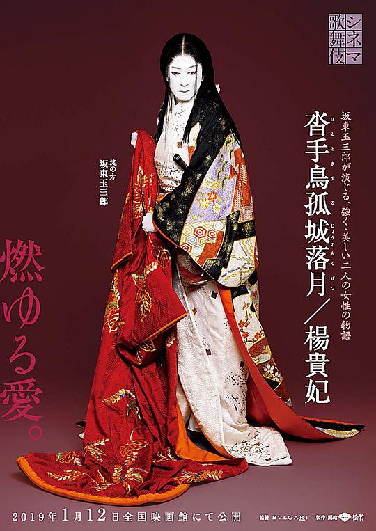 《电影歌舞伎 沓手鸟孤城落月》戏曲封面