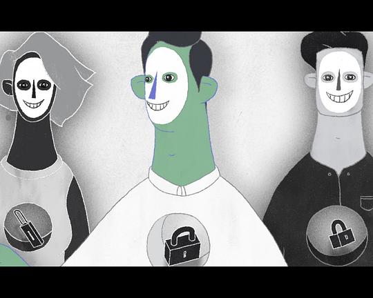 《隐匿的方寸空间》动画封面