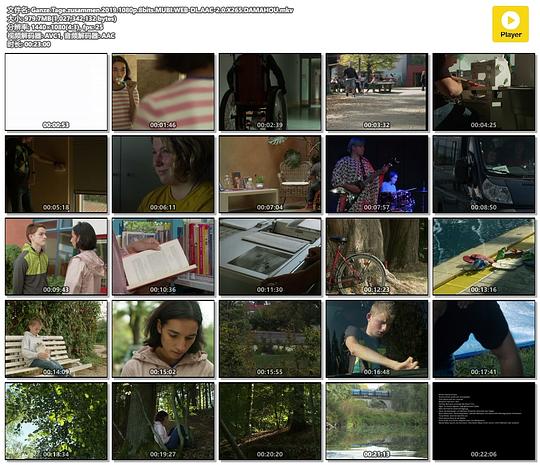 《Ganze Tage zusammen》电影封面