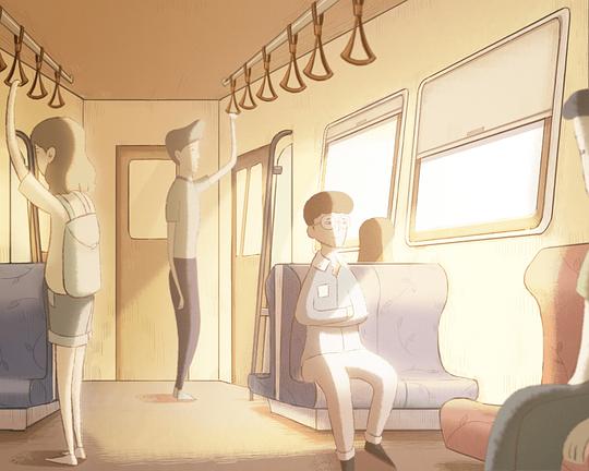 《房里的海》动画封面