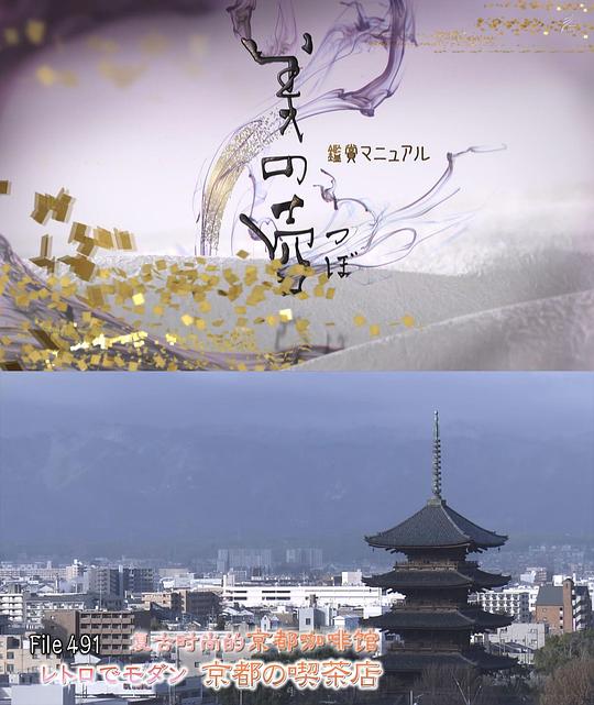 《复古且时尚的京都咖啡馆》纪录片封面