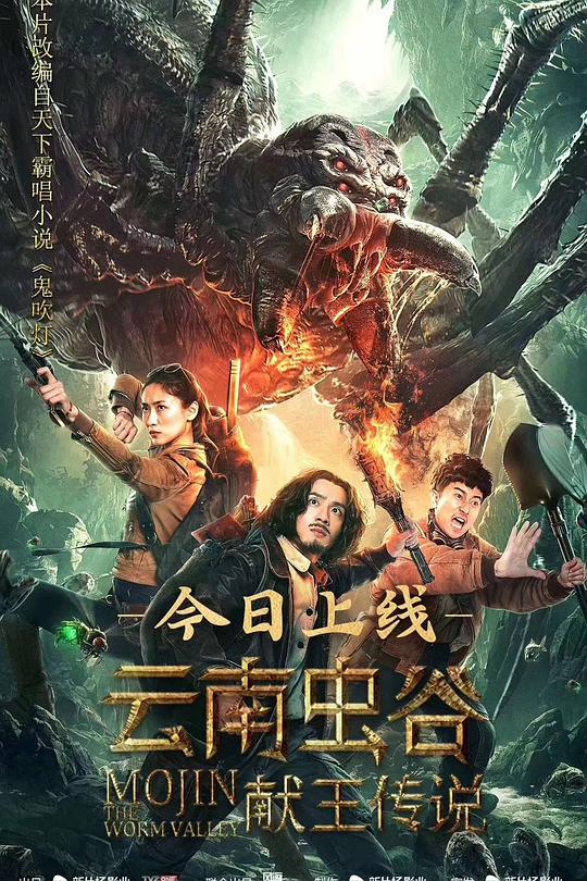 《云南虫谷之献王传说》电影封面