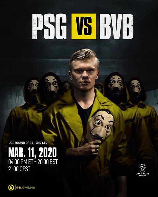 《Paris Saint-Germain vs Borussia Dortmund》电影封面