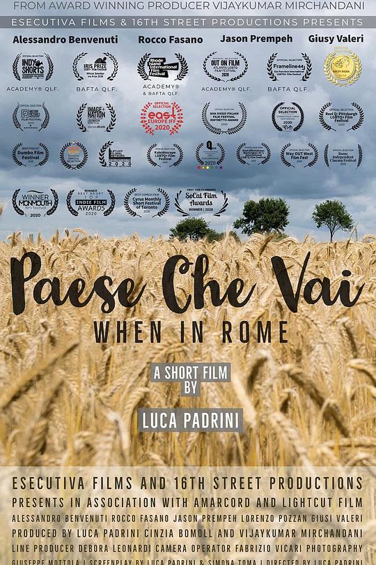 《在罗马》电影封面