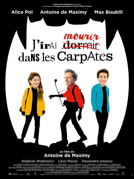 《J’irai Mourir Dans Les Carpates》电影封面