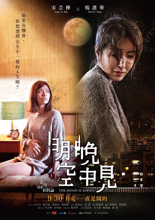 《明晚，空中见》电影封面