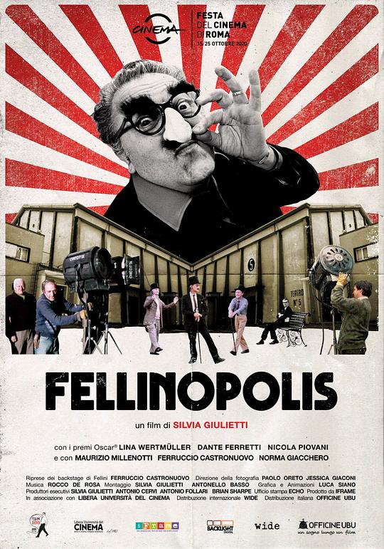 《费里尼的世界》纪录片封面