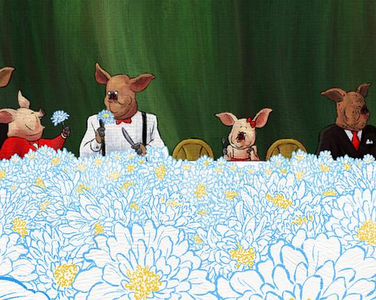 《猎物》动画封面