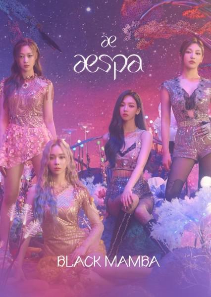 《aespa: Black Mamba》音乐封面
