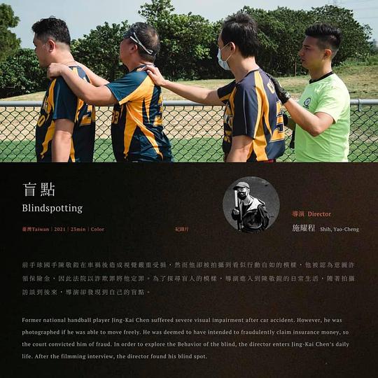 《盲點》纪录片封面