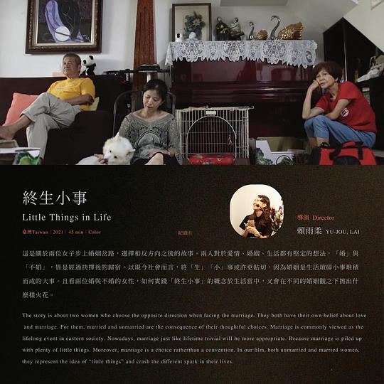 《終生小事》电影封面