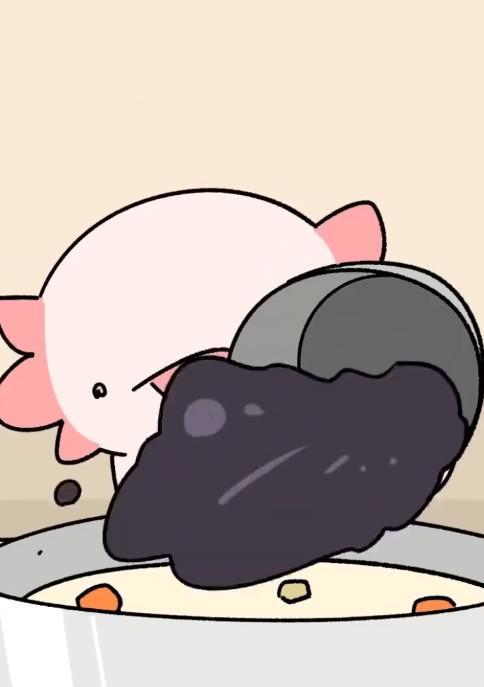 《突然暴躁的小蝾螈》动画封面