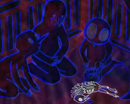 《亡命游轮》动画封面