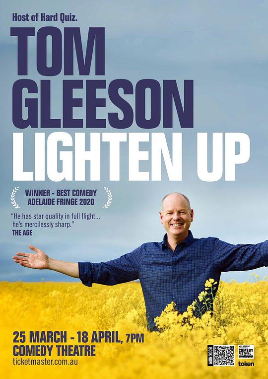 《Tom Gleeson: Lighten Up》电影封面