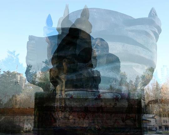 《Kopf Faust Fahne – Perspektiven auf das Thälmanndenkmal》电影封面