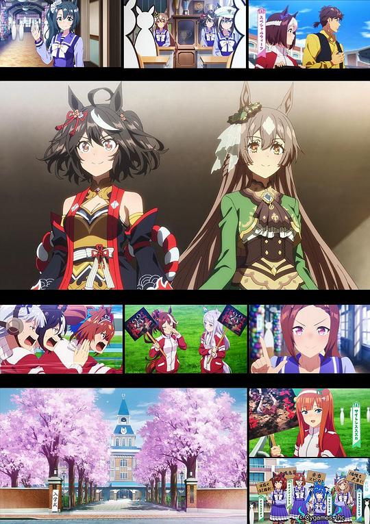 《赛马娘 Pretty Derby 游戏1周年纪念动画》动画封面