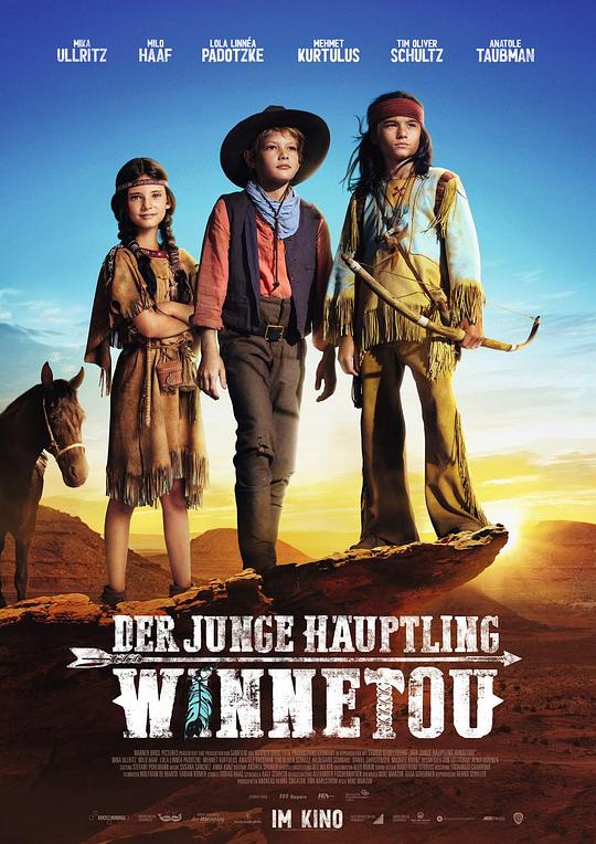 《Der junge Häuptling Winnetou》电影封面