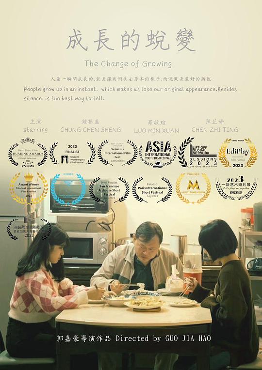 《成长的蜕变》电影封面