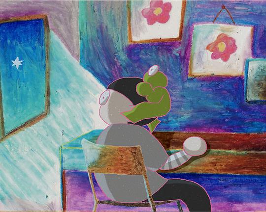 《在____的途中》动画封面