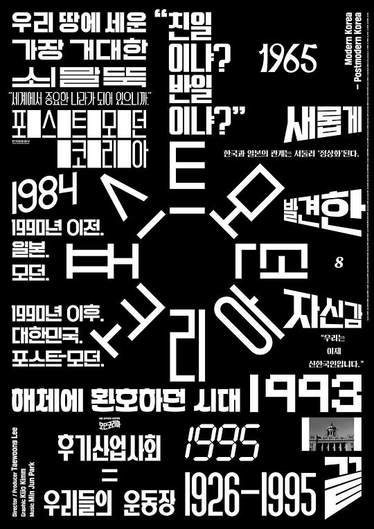 《后现代韩国》纪录片封面