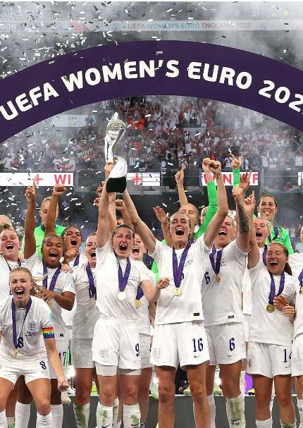 《英格兰母狮：欧洲冠军》纪录片封面