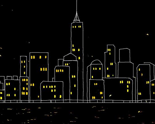 《闪光》动画封面