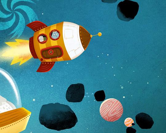 《谬西芬太空奇遇记》动画封面