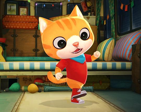 《小猫巴克里與小伙伴們:小紅鞋》动画封面